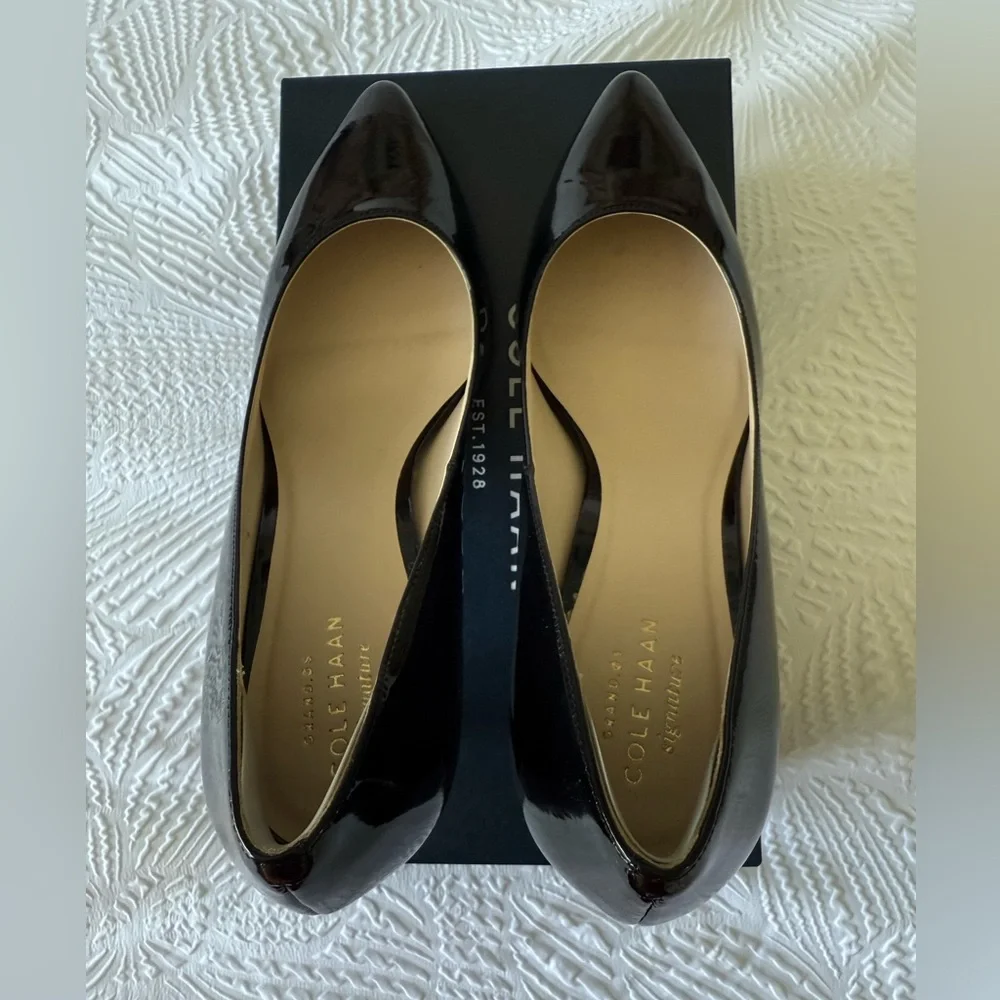 Cole Haan Juliana Pump 75 Black Patent - NWT - Picture 6 of 6